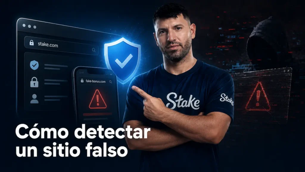 Cómo detectar un sitio falso de Kun Agüero casino